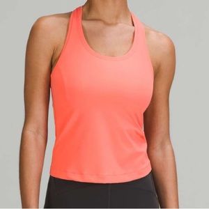 Lululemon Cool RB Tank Top Short - Raspberry Cream - Size 8